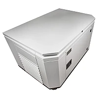 Бензиновый генератор FUBAG BS 5500 A ES в тихом зимнем кожухе 1200 RAL 7035