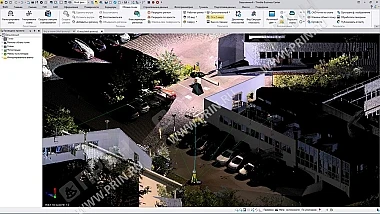Программное обеспечение Trimble Business Center Survey Advanced + Scanning