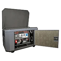 Генератор A-iPower A6000EAX в супертихом зимнем кожухе 1400SS RAL 7024