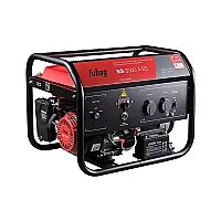 Бензиновый генератор FUBAG BS 3300 A ES в супертихом зимнем кожухе 1400SS RAL 7035